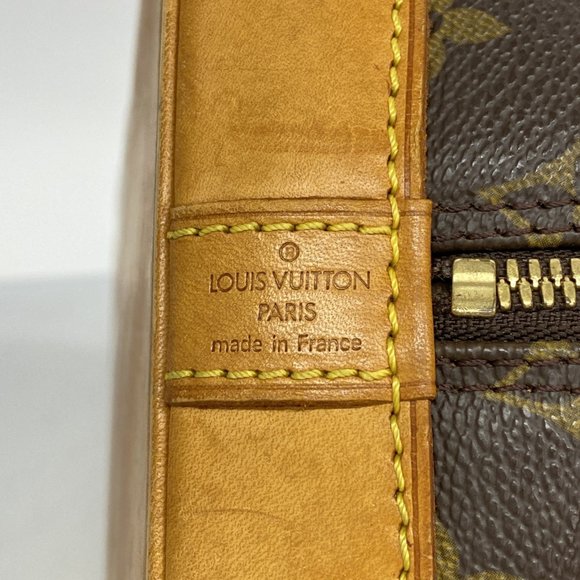 LOUIS VUITTON Brown Monogram Alma Bag - Picture 5 of 10
